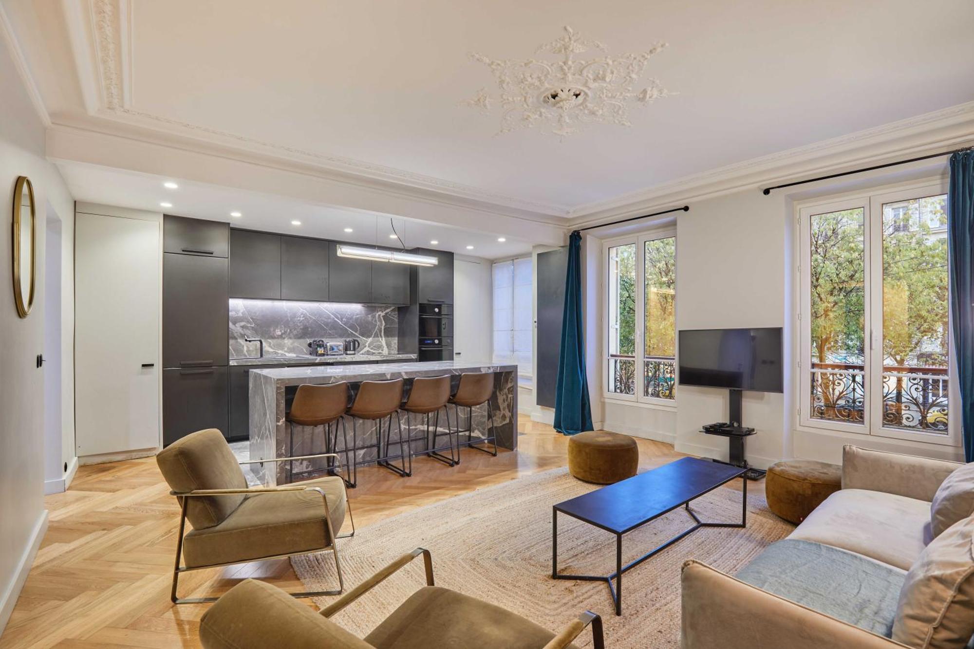 Magnificent Apartment - 3Br- 8P - Batignolles 파리 외부 사진